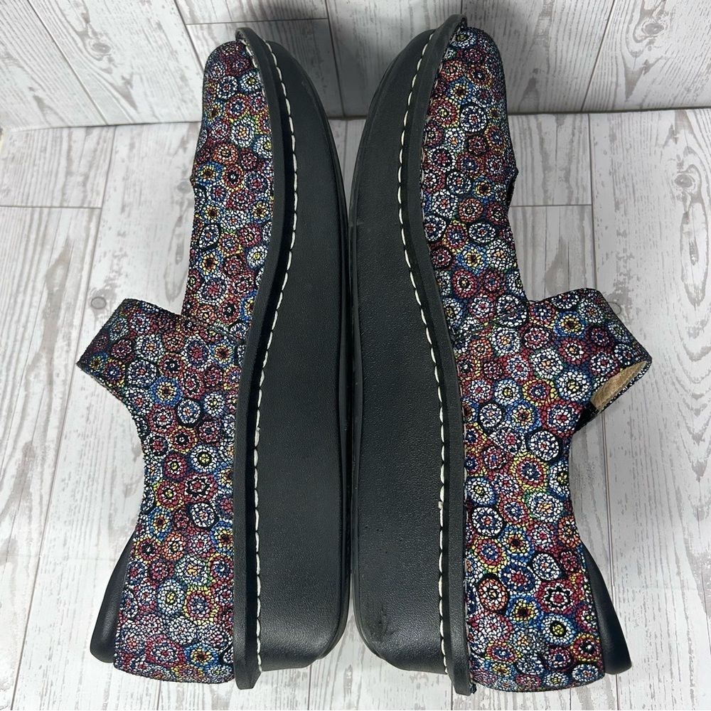 Alegria Paloma Wallflower US Size 11.5/12 (EU Size 42) Mary Jane Type Shoes - Picture 7 of 14